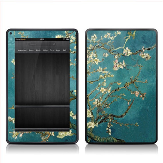 Items similar to Amazon Kindle Fire Decal Skin Cover Kindle Fire HD 7