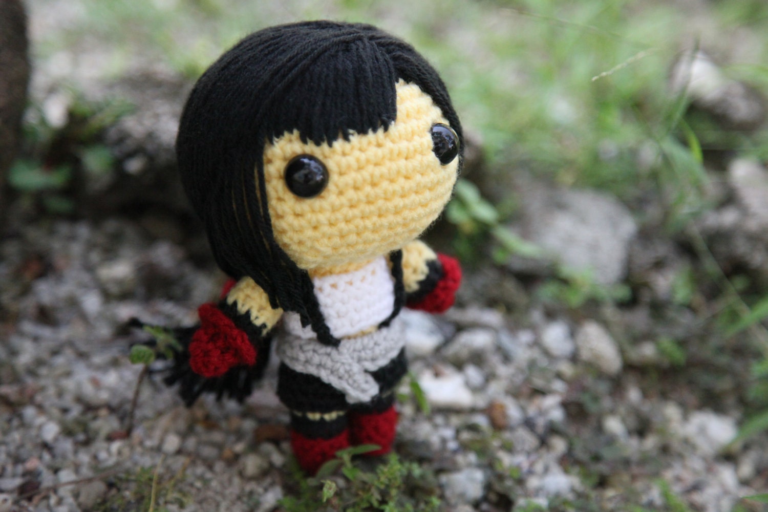 PATTERN Tifa Lockhart Final Fantasy VII Amigurumi crochet