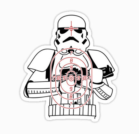 gold stormtrooper target