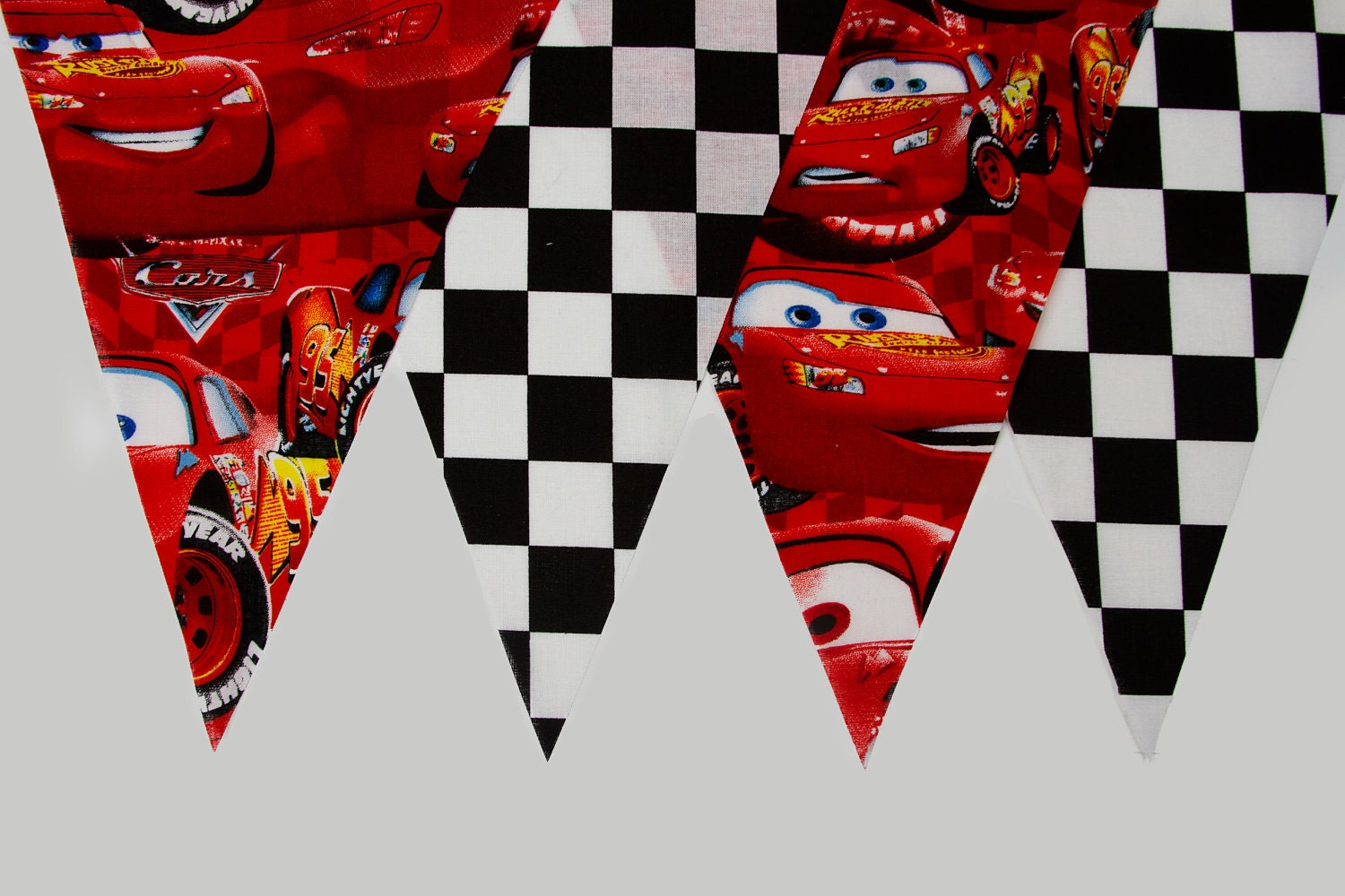 Disney Cars Flag Banner/Bunting About 56 or longer by JHPCouture