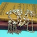 Vintage Double Strand Tassel Necklace