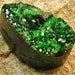 RARE Russian Uvarovite Garnet Crystal Cabochon for Setting as Jewelry, Gift or Collectible, Metaphysical, OOAK