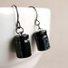 Capacitor geekery earrings - recycled computer