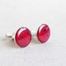 Circuit board Cuff links Geekery red rr396 ready to ship christmasinjuly CIJ