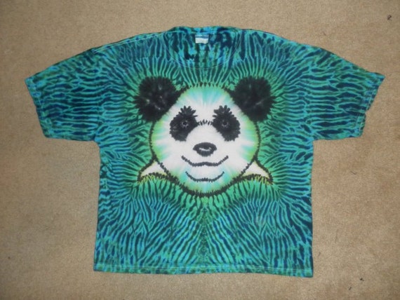 tie dye panda shirt