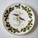 Vintage Christmas Plate 1977 Collectible Two Turtle Doves Royal Grafton