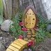 Miniature Garden, Fairy Door, Gnome Door, Hobbit Door, Elf Door, Troll Door. 7" tall Forest door garden kit.