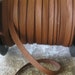 Italian Calf Deertan Deerskin Lace 3MM Brown Jewelry Craft Cord 3 yd