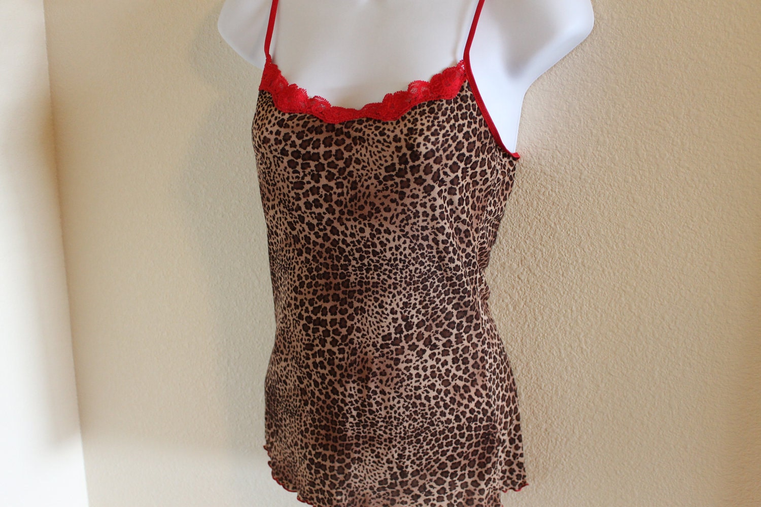 animal print cami