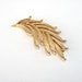 Vintage Crown Trifari Leaf Brooch