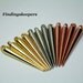 12 - 34 x 4 mm Mixed Acrylic / Plastic Basket Ball Wives Charm Spikes pa062-1