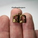 6 - 14 x 17 mm Bronze Bible Book Charms bz83-1