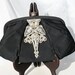 Vintage Purse embellished and upscaled with vintage jewelry