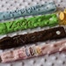 Personalized Embroidery : Minky Baby Binky/Pacifier Clip