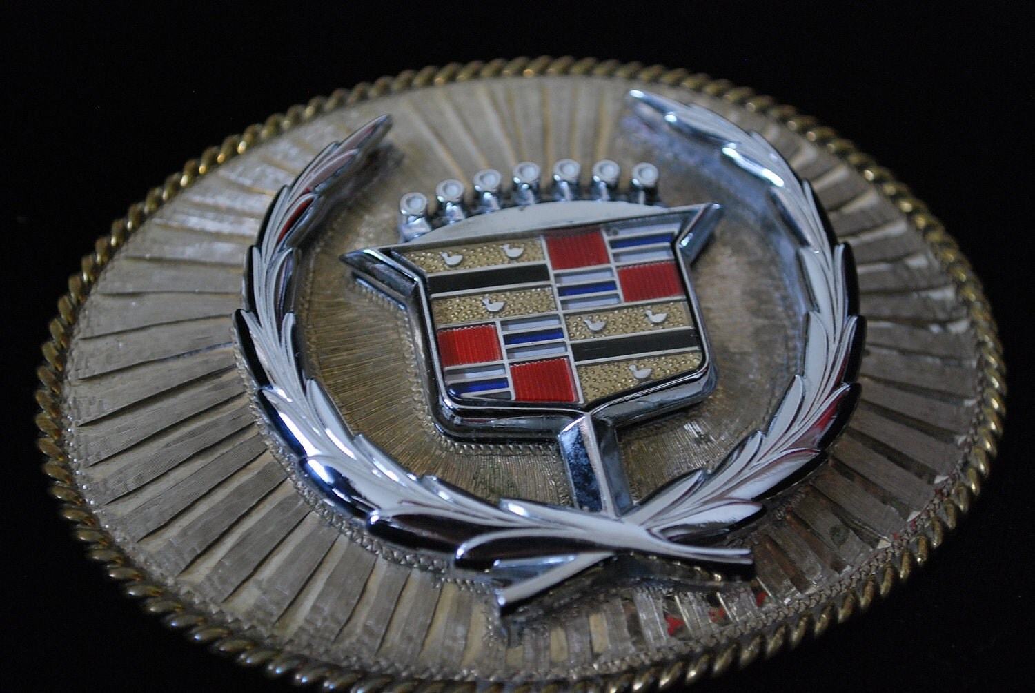 Vintage Rare Cadillac Belt Buckle