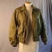 Vintage Army Bomber Jacket // Small Medium // Unisex