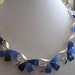 CORO Blue Thermoset Vintage Necklace