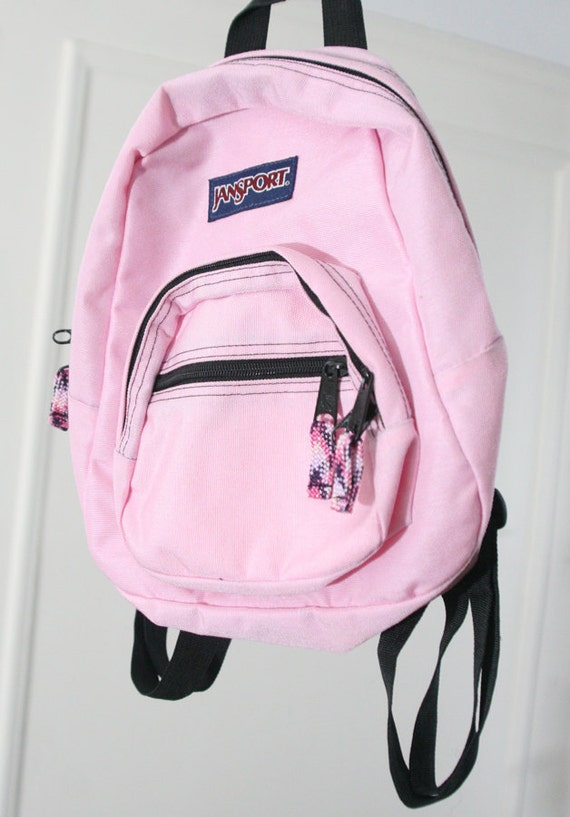 Pastel Pink Super-Mini 90s Jansport Backpack by HumanNightmare