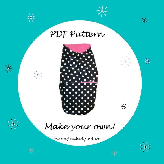 Baby Blanket Pattern-Swaddle Blanket Pattern-PDF Pattern-Ebook