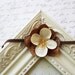 Brown and Ivory hydrangea flower headband, fall headbands, hydrangea headbands, baby headbands, newborn headbands, photography prop