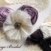 SET) Silk garters- Dream of Purple