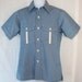 70s Shirt / Hipster / Rockabilly / Spring Summer / Gifts for Men / Sport-Abouts by Big Yank