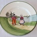 Antique Dutch Plate / Dutch Boy Dutch Girl / Zell / Circ 1910's