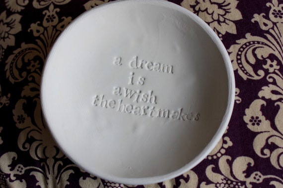 Disney Quote Jewelry Dish