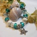 Seasonal 2 in 1 Aqua Pandora Style Bracelet