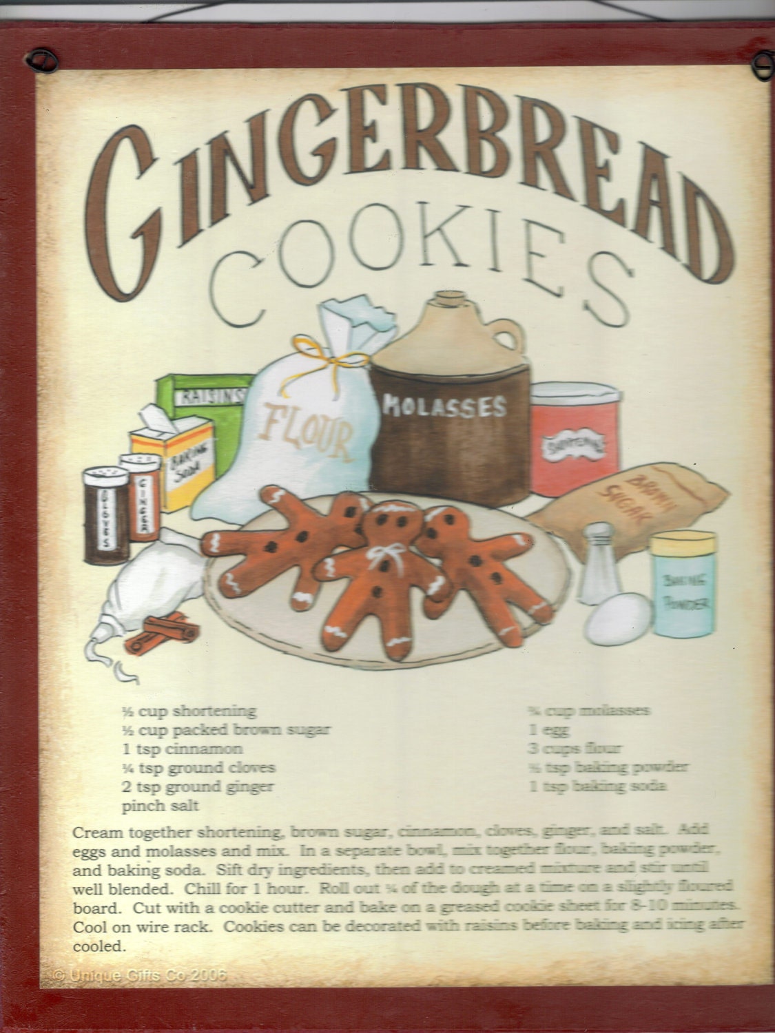 southern living gingerbread cookie recipe