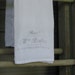 Vintage Flour Sack Tea Towel, French Fleura Advertisement, Cotton Tea Towel
