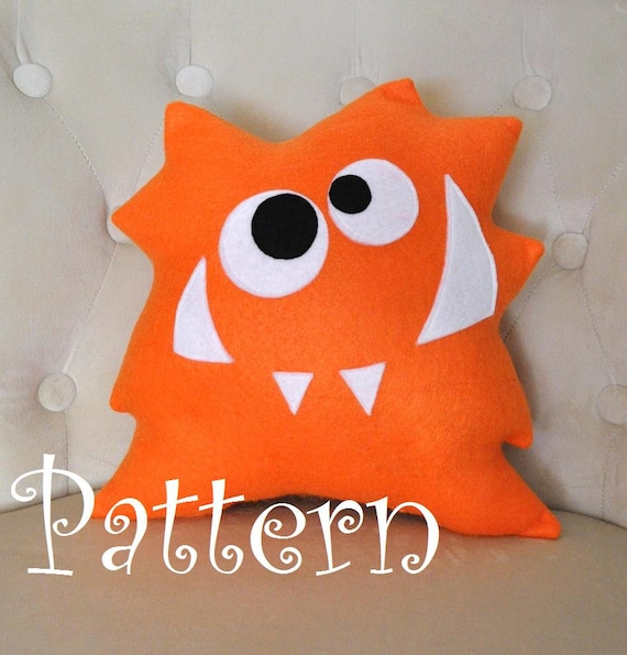 monster tutorial sewing Printable PDF Monster and Pattern Templates Plush Tutorial