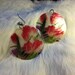 Hand-painted spring Tulips on Capizi Shells