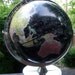 VINTAGE WORLD GLOBE with Chrome Base