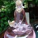 1950s Art Glass Murano Style Madonna & Child Figurine