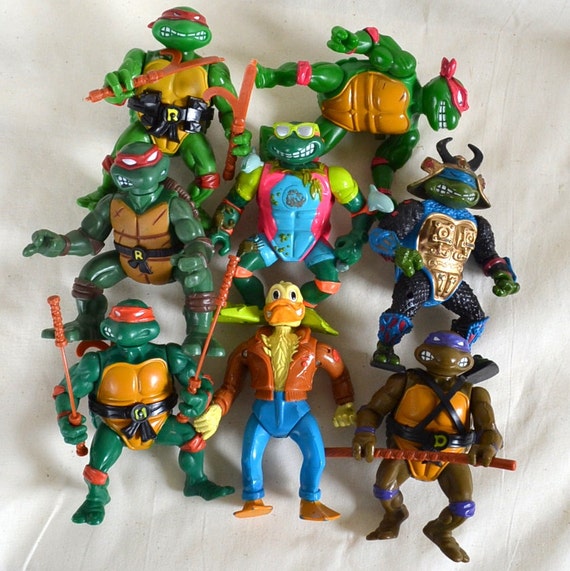 turtles 90s toys