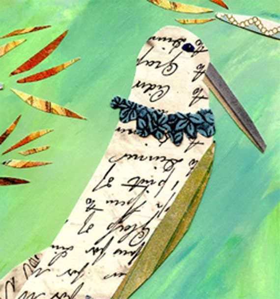 mixed media bird mixed media art mixed media by susanfarrington