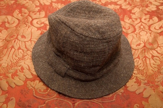 100% virgin wool Irish brown Millars hat made in Ireland