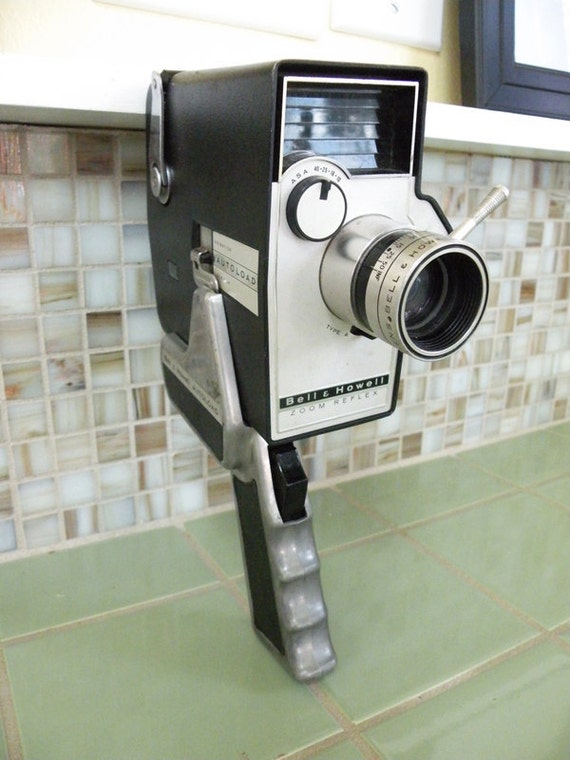 Bell and Howell Autoload 8mm Movie Camera for Display or Parts