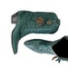 Size 7.5 1960s 1970s Vintage Laredo Cowboy Boots, Green
