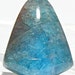 Blue Apatite Cabochon Bright Sky Blue 23.5 carats