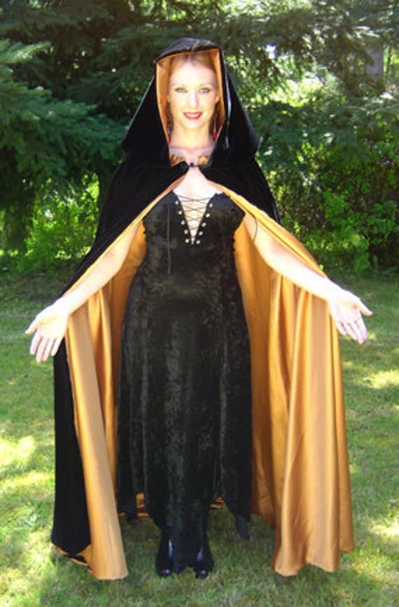 Moon Witch Cape on Etsy the Cloakary on Etsy moon witch cape