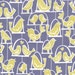 Michael Miller Fabrics - Bird Swing in Citron/Gray - 1 Yard