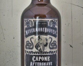 Aftershave Capone Mens Nevermore Body Company Rum Natural Vegan Sensitive