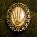 Skeleton Hand Photo Pendant