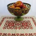 6 Vintage Austrian 1960/70s Place Mats. Table Mats. Shabby Chic