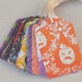 Halloween Gift Tags (23) Halloween Favor Tag-Halloween Treat Bag Tags-School Treat Tags-Tags for Halloween-Destash Paper Tags-Boutique Tags