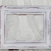 Cottage Chic Picture Frame Distressed Cottage White Shabby Chic Frame 5 x 7