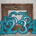 Distressed Numbers Beach Cottage Chic Wall Decor Birthday Photo Props