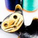 SALE Unique Vintage Brass Handmade Austrian Cat Figurine